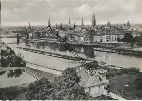 Bremen - Gesamtansicht - Foto-Ansichtskarte Grossformat - Verlag Heinrich E. Sanders Bremen