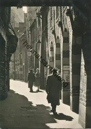 Bremen - Böttcherstrasse - Foto-Ansichtskarte Grossformat - Verlag L. H. B. 211