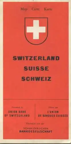 Schweiz - 40cm x 60cm 1:600'000