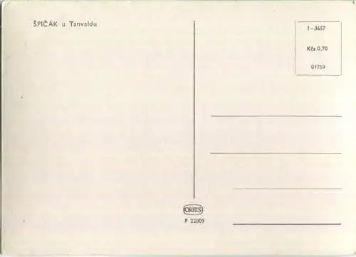 Spicak u Tanvaldu - Foto-AK Grossformat - Verlag Orbis