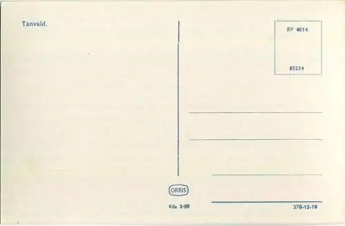 Tanvald - Gesamtansicht - Foto-AK - Verlag Orbis