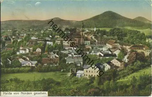Novy Bor - Haida - Gesamtansicht - Verlag E. Petzold Haida