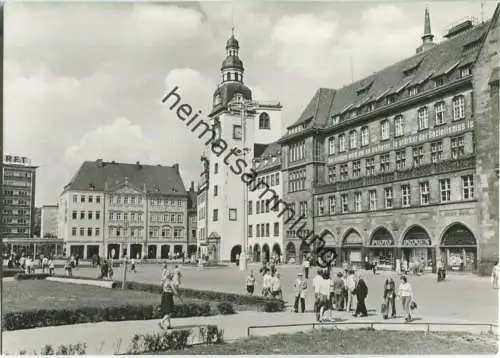 Karl-Marx-Stadt - Markt - Foto-AK Grossformat - Verlag Bild und Heimat Reichenbach