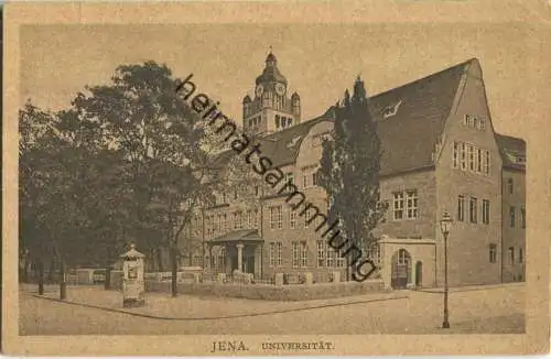 Jena - Universität - Verlag Paul F. Weber Leipzig