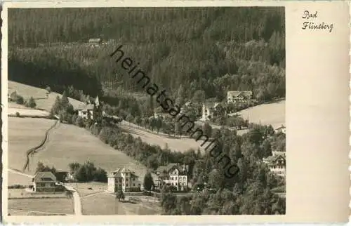 Swieradow-Zdroj - Bad Flinsberg - an der Steinbach - im Hintergrund die Waldbaude - Foto-Ansichtskarte