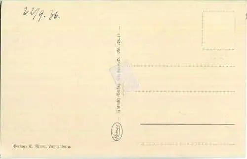 Langenburg - Verlag E. Munz Langenburg 30er Jahre