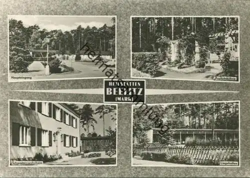 Beelitz - Foto-AK Grossformat - Verlag VEB Bild und Heimat Reichenbach