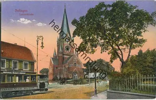 Solingen - Lutherkirche - Strassenbahn