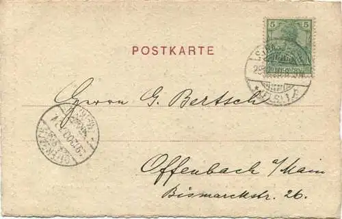 Strassburg bei den gedeckten Brücken - Verlag Felix Luib Strassburg gel. 1900