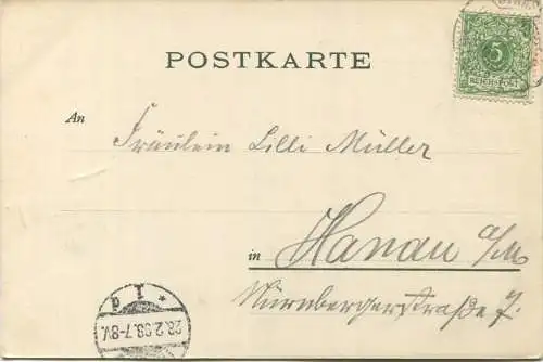 Strassburg - Generalansicht gel. 1898