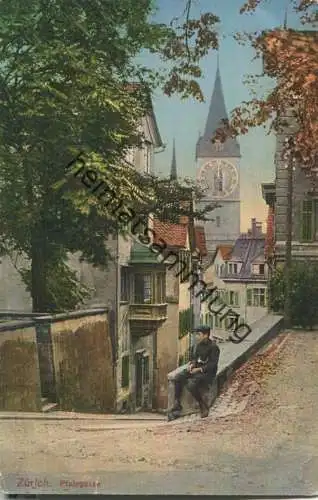 Zürich - Pfalzgasse - Verlag Carl Künzli-Tobler Zürich