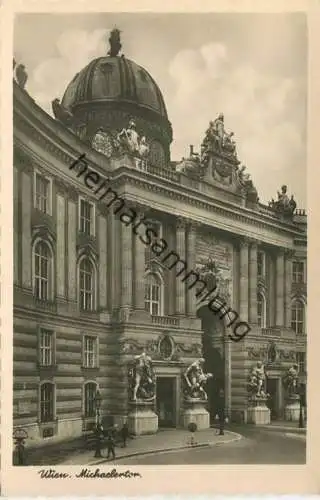 Wien - Michaelertor - Foto-AK - Verlag W. Kobald Wien