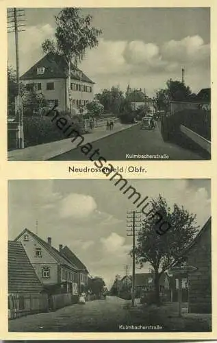 Neudrossenfeld - Kulmbacherstrasse - Sigmund Weiss Postkarten-Verlag Neudrossenfeld