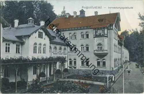 Augustusbad - Verwaltungsgebäude - Verlag der Badedirektion Augustusbad