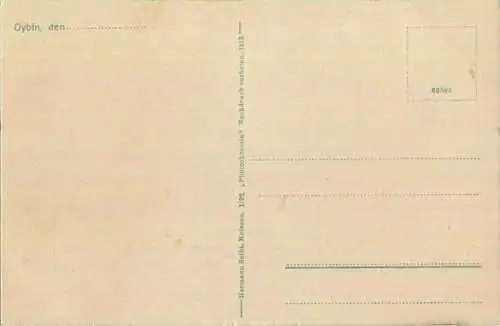 Oybin - Hotel Adler Kurhaus - Parkanlagen - Verlag Hermann Seibt Meissen 1913