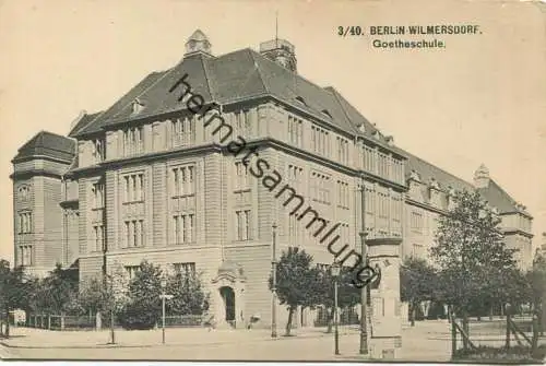 Berlin-Wilmersdorf - Goetheschule