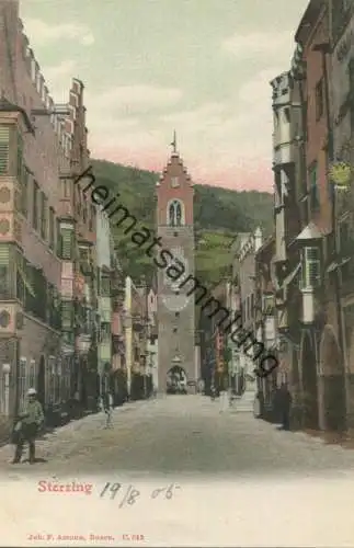 Sterzing 1905 - Verlag Joh. F. Amonn Bozen