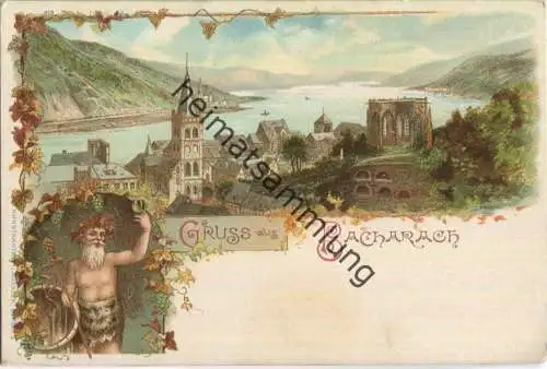 Bacharach - Künstler-Ansichtskarte - Verlag J. Miesler Berlin