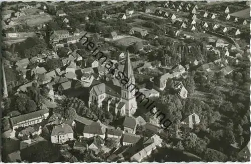 49497 Mettingen - Fliegeraufnahme - Foto-Ansichtskarte - Verlag Alex Konsersmann Mettingen