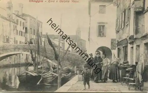 Chioggia - Riva e Canale Vena - Edizione Carisi Giovanni Chioggia