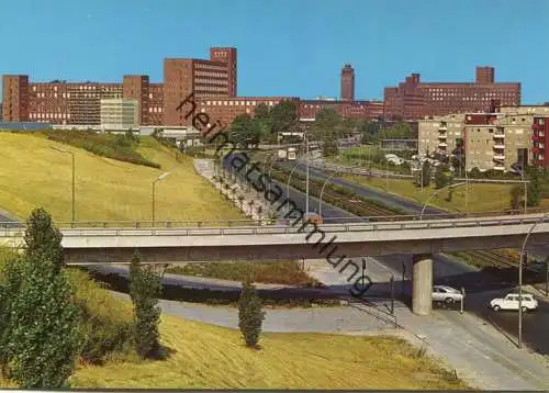 Berlin - Siemensstadt mit Stadtautobahn - AK Großformat - Hans Andres Verlag Berlin