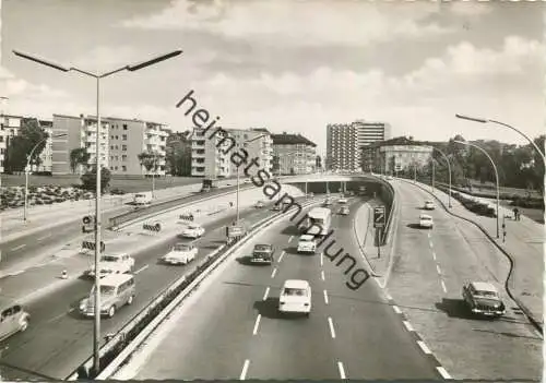 Berlin - Stadtautobahn - Foto-AK Grossformat - Hans Andres Verlag Berlin