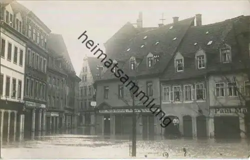 Meissen - Ofen Herde-Handlung Richard H. Schwenke - Hochwasser 1920 - Foto-Ansichtskarte