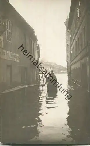 Meissen - Spielwaren Gebrüder Otto - Hochwasser 1920 - Foto-Ansichtskarte