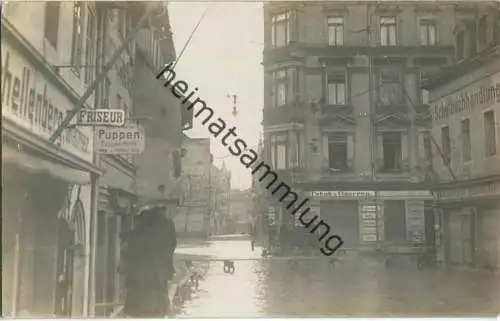 Meissen - Puppen-Klinik - Hochwasser 1920 - Foto-Ansichtskarte