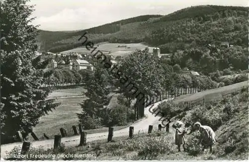 57392 Schmallenberg - Bad Fredeburg - Foto-Ansichtskarte - Verlag Jos. Grobbel Fredeburg