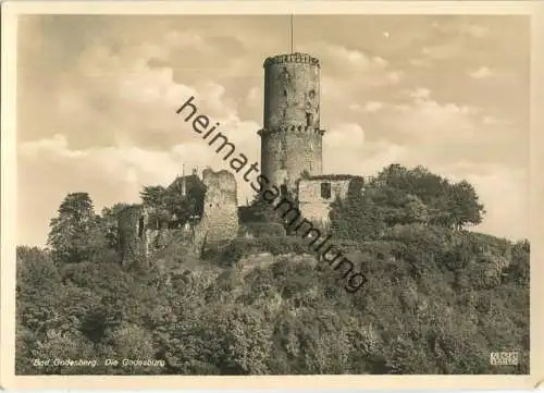 Bad Godesberg - Godesburg - Foto-Ansichtskarte - Verlag Jos. Kessel Köln