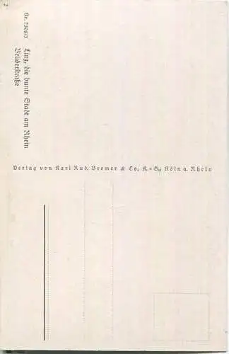 Linz am Rhein - Brüderstrasse - Verlag Karl Rud. Bremer & Co Köln