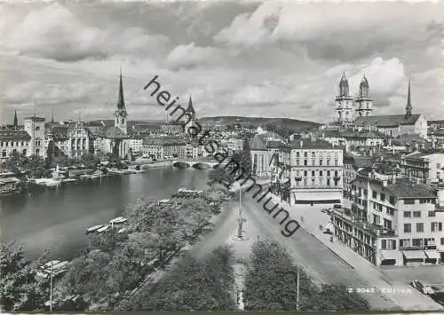 Zürich - Foto-AK Grossformat - Verlag Beringer & Pampaluchi Zürich