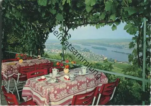 Rüdesheim - Cafe Restaurant Rebenhaus - Besitzer F. Prengemann - Verlag Mohn Gütersloh