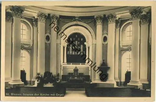 St. Blasien - Kirche - Orgel - Verlag Leopold Rogg St. Blasien