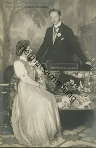 Prinz August Wilhelm von Preussen - Prinzessin Alexandra Viktoria von Preussen