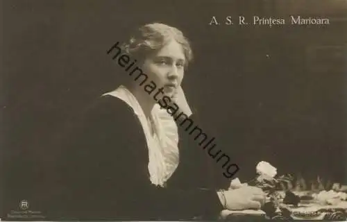 Rumänien - A. S. R. Printesa Marioara - Prinzessin von Rumänien - Königin von Jugoslawien - Editura C. Sfetea Bucuresti