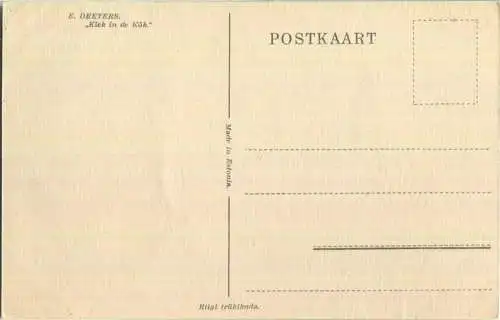 Tallinn - Reval - Kiek in de Kök - Künstler-Ansichtskarte signiert E. Deeters