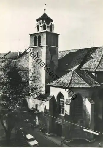 Geneve - Madeleine-Kirche Genf - Foto-AK Grossformat - Rückseite beschrieben
