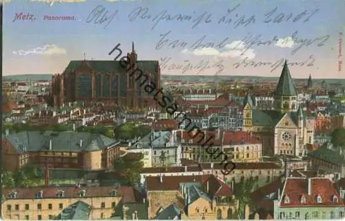Metz - Panorama - Verlag F. Conrad Metz