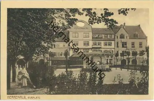 Herrenalb - Kurplatz - Verlag Gebr. Metz Tübingen