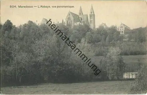 Maredsous - L Abbaye - vue panoranique