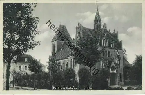 Berlin-Wilhelmsruh - Kirche