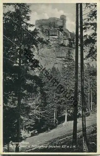 Burgruine Kynast vom Höllengrund