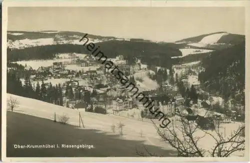 Karpacz - Ober-Krummhübel - Foto-Ansichtskarte - Verlag Robert Hügel Berlin