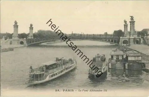 Paris - Le Pont Alexandre III