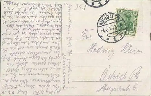 Stilleben - Hummer - Künstler-Ansichtskarte