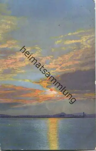 Bodensee bei Radolfzell - Künstler-Ansichtskarte