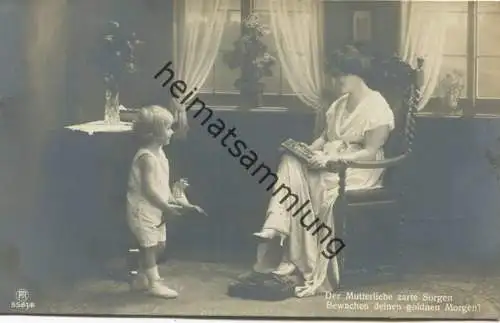 Mutter und Kind - Foto-AK ca. 1910 - Verlag RPH (Rotophot Berlin) 5561/6