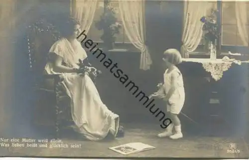 Mutter und Kind - Foto-AK ca. 1910 - Verlag RPH (Rotophot Berlin) 5561/5